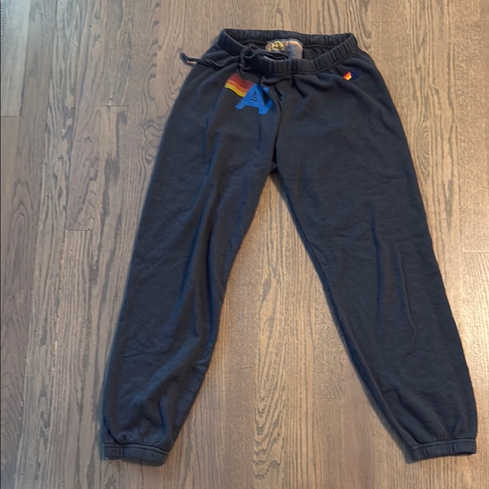 Aviator Nation women’s  Dark Charcoal sweatpants in perfect condition.